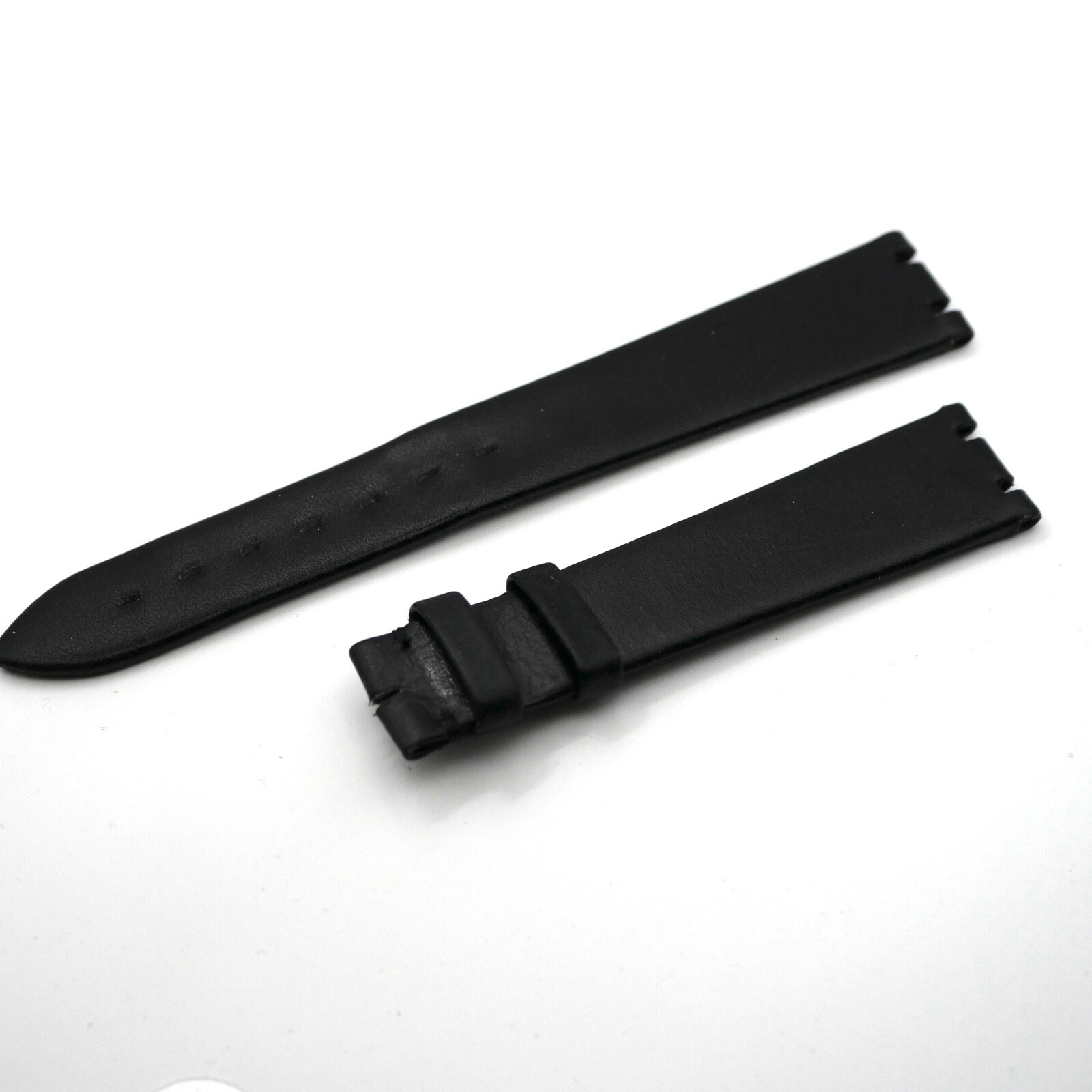 Bracelet Cuir Véritable 17 mm Noir - Christian DIOR 🇫🇷 (Ref 2523) – Image 2