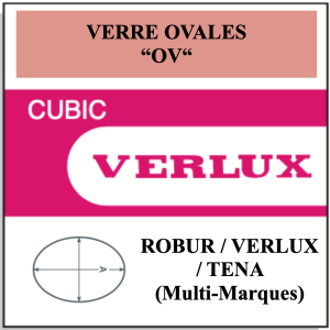 Verre de montre Plexi/Acrylique OVALES - Verlux, Tena, Robur etc.. (Watch glass)