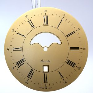 Cadran de montre gousset Calibre inconnu - Ø43,50mm DATE [NOS]