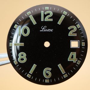 Cadran de montre Plongé ETA 2452 - LUXE Ø29,80mm Date [NOS] Watch dial