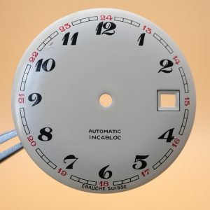 Cadran de montre ETA 2408 - Automatic Ø29,70mm Date Index peint [NOS] Watch dial