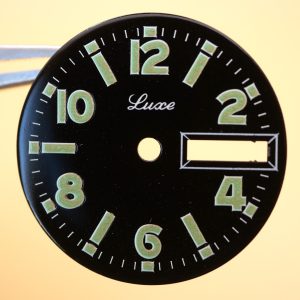 Cadran de montre FE 3612 - LUXE Ø26mm Jour+Date [NOS] Watch dial
