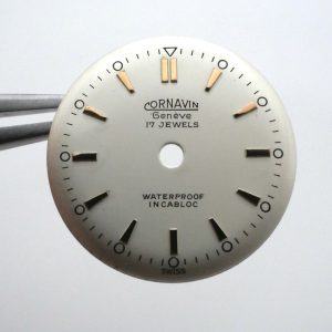 Cadran de montre AS 1240 - CORNAVIN Genève Ø19,20mm [NOS] Watch Dial
