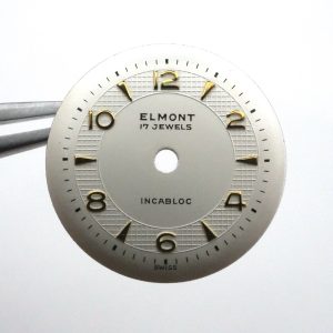 Cadran de montre AS 1240 - ELMONT Ø19,35mm [NOS] Watch Dial