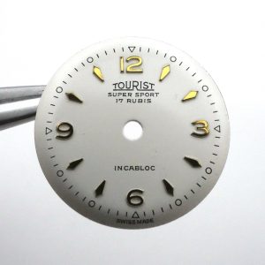 Cadran de montre AS 1240 - ELMONT Ø19,20mm [NOS] Watch Dial