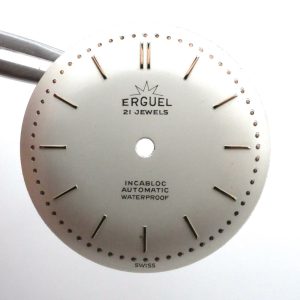 Cadran de montre AS 1361 - ERGUEL Ø28,60mm [NOS] Watch Dial