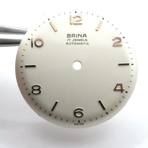 Cadran de montre AS 1580 - BRINA Ø30,15mm [NOS] Watch Dial