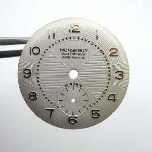 Cadran de montre DAMA 500 - MONSEGUR Ø27,50mm [NOS] Watch Dial