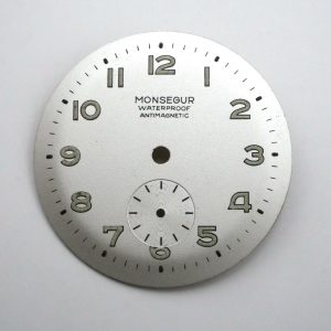 Cadran de montre DAMA 500 - MONSEGUR Ø29,10mm [NOS] Watch Dial