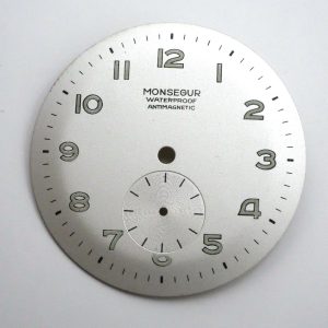 Cadran de montre DAMA 500 - MONSEGUR Ø32mm [NOS] Watch Dial