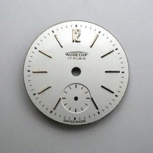 Cadran de montre ETA 980 - AUREOLE Ø19,80mm [NOS] Watch Dial