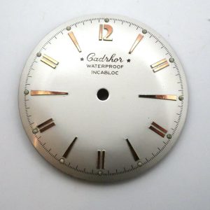Cadran de montre ETA 1080 - CADRHOR Ø29,70mm [NOS] Watch Dial