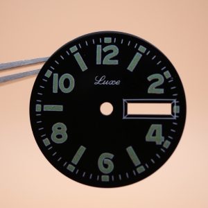 Cadran de montre FE 3612 - LUXE Ø28mm Date 3H [NOS] (Watch dial)
