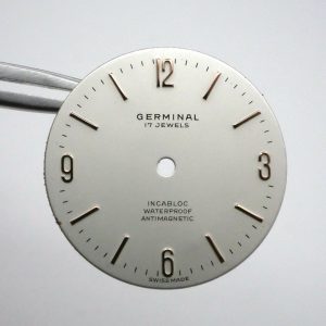 Cadran de montre ETA 1080 - GERMINAL Ø28,30mm [NOS] Watch Dial