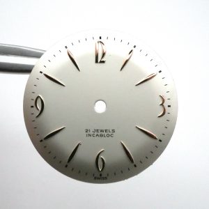 Cadran de montre ETA 1080 - Ø27,10mm [NOS] Watch Dial