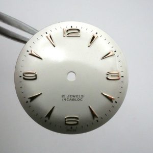 Cadran de montre ETA 1080 - Ø27mm [NOS] Watch Dial