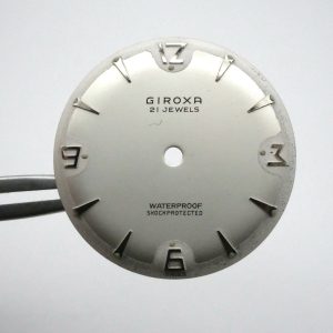 Cadran de montre ETA 2390 / 2391 - GIROXA Ø27mm [NOS] Watch Dial