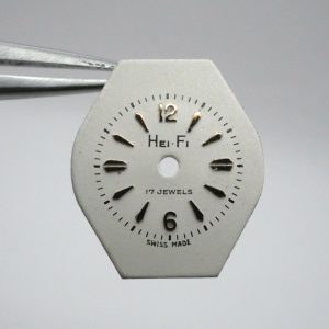 Cadran de montre FEF 270 - HEI-FI 17,15x14,95mm [NOS] Watch Dial
