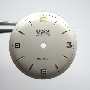 Cadran de montre FELSA 1560 - GIROXA Ø27,70mm [NOS] Watch Dial