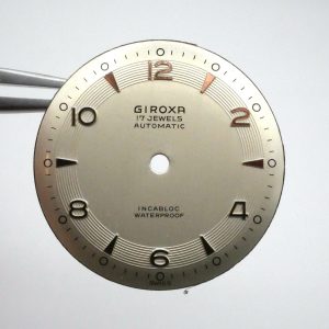 Cadran de montre FELSA 1560 - GIROXA Ø27,90mm [NOS] Watch Dial