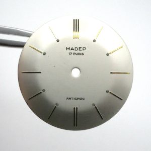 Cadran de montre ETA 1080 - MADEP Ø29,55mm [NOS] Watch Dial