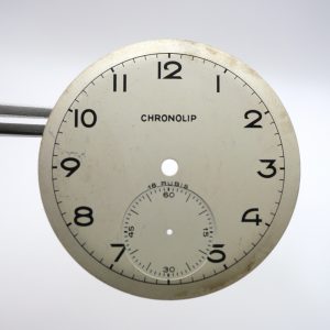 Cadran de montre LIP R40 - CHRONOLIP Ø42mm [NOS]