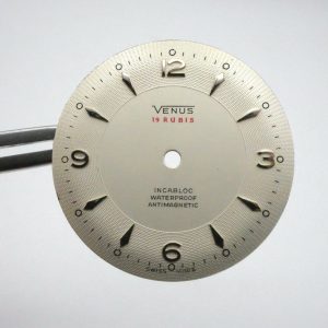 Cadran de montre FHF 28 - VENUS Ø29,50mm [NOS] Watch Dial