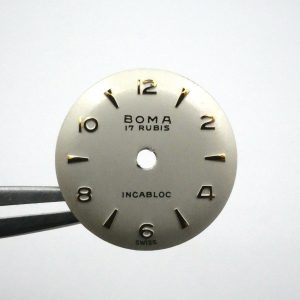 Cadran de montre ETA 1170 - BOMA Ø16,45mm [NOS] Watch Dial