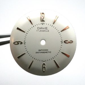 Cadran de montre FHF 28 - DAVE Ø29mm [NOS] Watch Dial