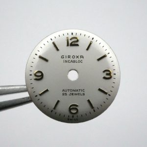 Cadran de montre ETA 1170 - GIROXA Ø15,55mm [NOS] Watch Dial