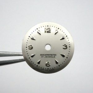 Cadran de montre ETA 2360 / 2365 - Ø15,40mm [NOS] Watch Dial