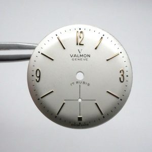 Cadran de montre FHF 70 - VALMON Genève Ø27,45mm [NOS] Watch Dial