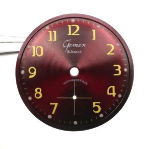 Cadran de montre HS 238 - GEMEX Ø28mm [NOS]