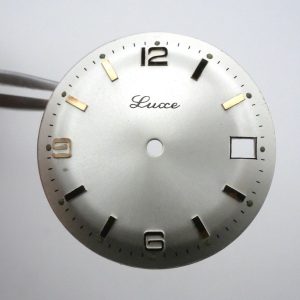 Cadran de montre FHF 72-4 - LUXE Ø29,80mm Date 3H [NOS] Watch dial