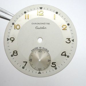 Cadran de montre HP 40 - CADRHOR Chronomètre Ø42mm [NOS]