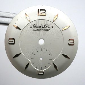 Cadran de montre M.H.S 237 - CADRHOR Ø28mm [NOS] Watch Dial