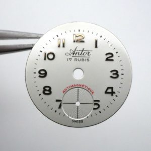 Cadran de montre AS 970 - ANTOR Ø18,50mm [NOS] Watch Dial