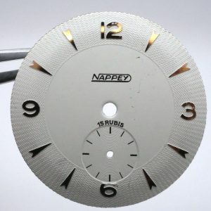 Cadran de montre quartz FE 7121 - Ø28x26,50mm Date 3h [NOS]