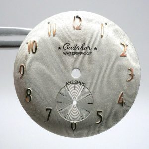 Cadran de montre M.H.S 237 - CADRHOR Ø28,60mm [NOS] Watch Dial