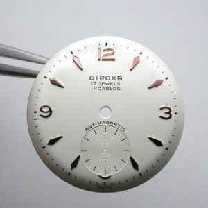Cadran de montre AS 984 - GIROXA Ø27mm [NOS] Watch Dial