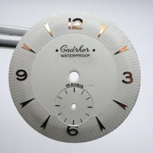 Cadran de montre M.H.S 237 - CADRHOR Ø29mm [NOS] Watch Dial