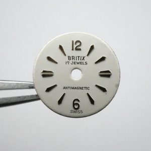 Cadran de montre AS 1012 - BRITIX Ø12,50mm [NOS] Watch Dial