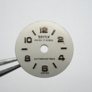 Cadran de montre AS 1012 - BRITIX Ø12,50mm [NOS] Watch Dial