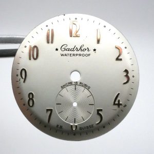 Cadran de montre V.C 233 - CADRHOR Ø27,60mm [NOS] Watch Dial
