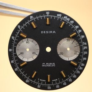 Cadran de montre Chronographe Valjoux 7733 - DESIRA Ø31,50mm [NOS] Watch dial