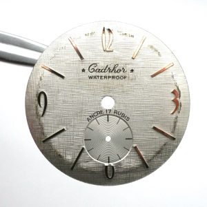 Cadran de montre V.C 233 - CADRHOR Ø27,80mm [NOS] Watch Dial