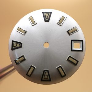 Cadran de montre JEJ 26D - Ø28,50mm [NOS] (Watch dial)