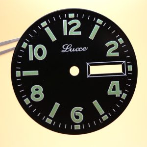 Cadran de montre TEC 3612 - LUXE Ø29,50mm [NOS] (Watch dial)