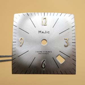 Cadran de montre Carré LORSA P75 - MAJIC Ø25,50x25,50mm [NOS] (Watch dial)