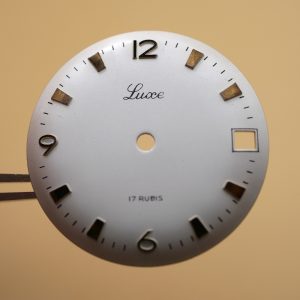 Cadran de montre JEJ 26D - LUXE Ø28mm [NOS] (Watch dial)